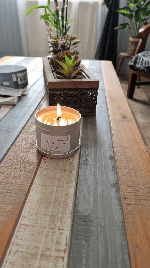 Bougie personnalisée en Métal 150g